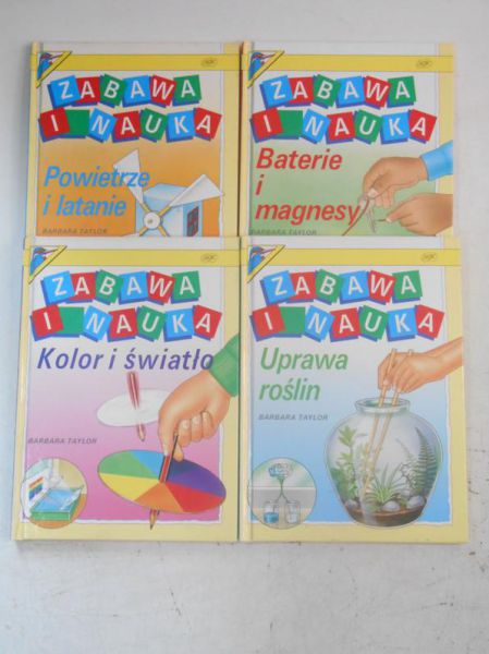 Zabawa i Nauka - zestaw 4 książek