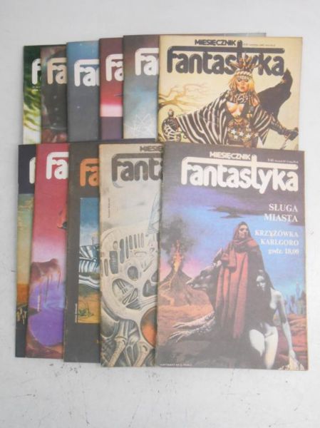 Miesięcznik Fantastyka, 1-12, 1985 r.
