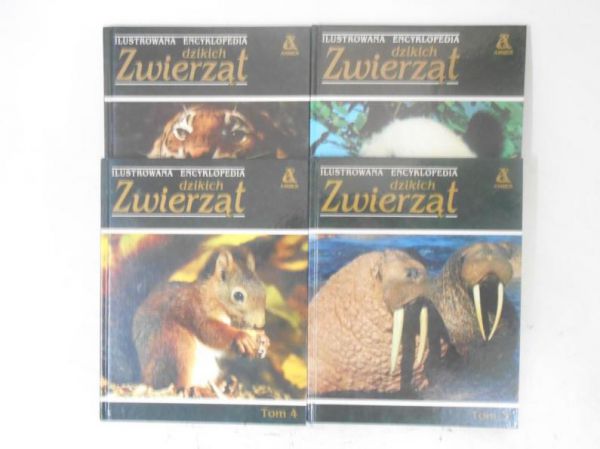 Ilustrowana encyklopedia dzikich zwierząt, Tom I-IV