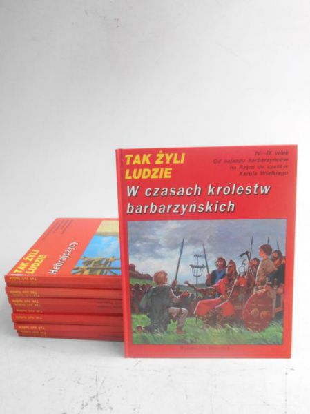 Tak żyli ludzie…., zestaw 13 książek