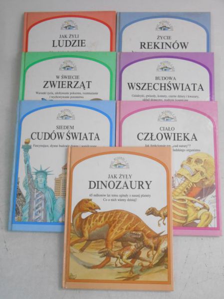 Świat wczoraj i dziś, zestaw 7 książek