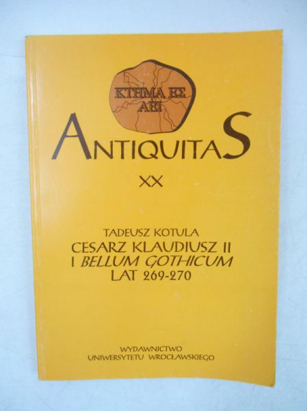 Cesarz Klaudiusz II i Bellum Gothicum lat 269-270