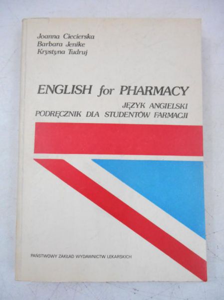 Ciecierska Joanna - English for Pharmacy