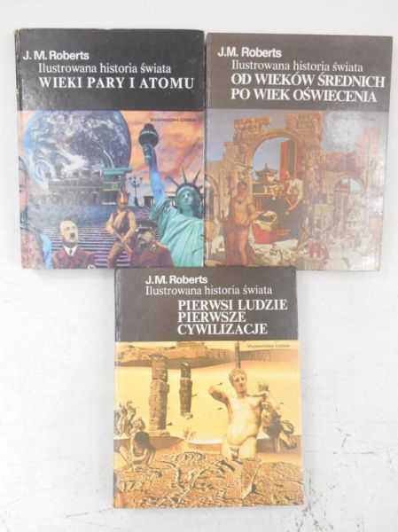 Ilustrowana historia świata, Tom I-III