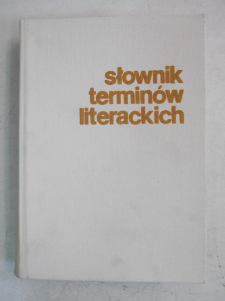Sławiński Janusz (red.) - Słownik terminów literackich