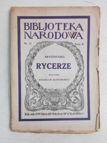 Arystofanes - Rycerze, BN