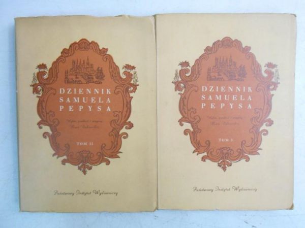 Dziennik Samuela Pepysa, Tom I-II, 1950 r.