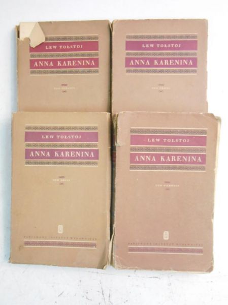 Anna Karenina, Tom I-IV
