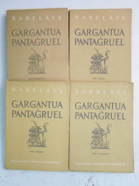 Gargantua i Pantagruel, Tom I-IV, 1949 r.