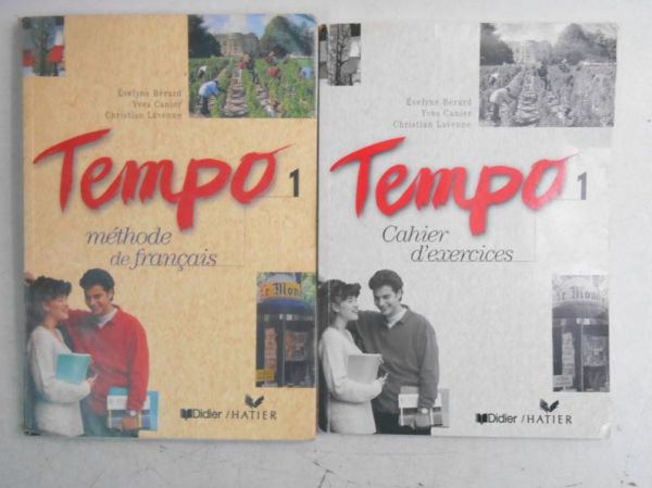 Tempo  methode de francais / Tempo cahier d'exercices