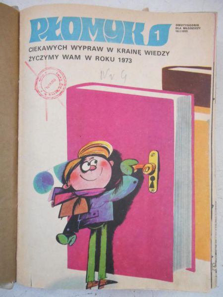 Płomyk, 24 numery z 1973 r.