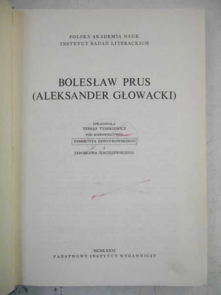 Prus Bolesław - Nowy Korbut