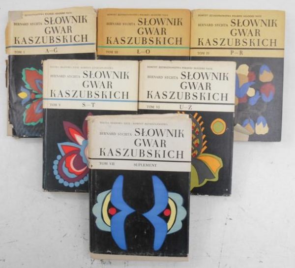 Słownik gwar kaszubskich, 6 tomów