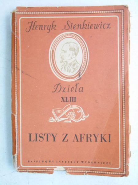 Dzieła: Listy z Afryki, 1949 r.