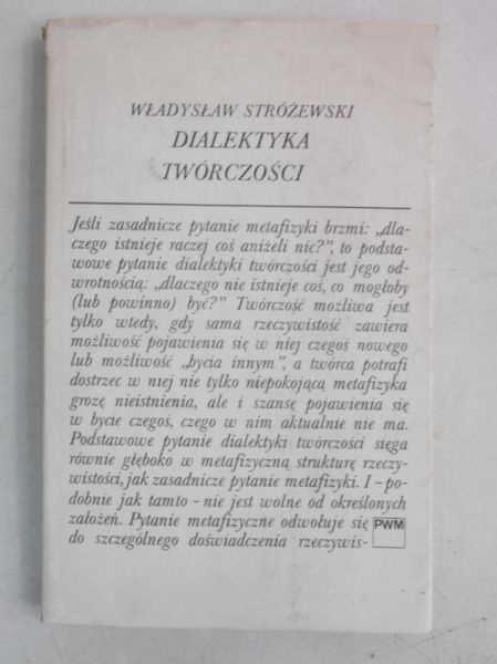 Dialektyka twórczości