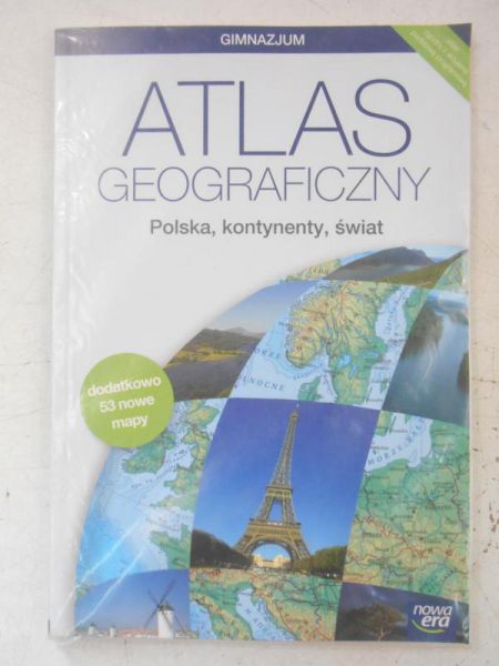 Atlas geograficzny. Polska, kontynenty, świat