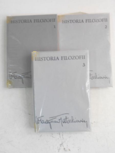 Historia filozofii, tom I-III
