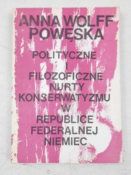 Polityczne i filozoficzne nurty konserwatyzmu w Republice Federalnej Niemiec