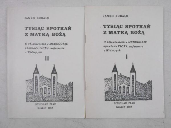 Tysiąc spotkań z Matką Bożą, Tom I-II