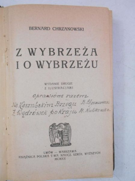Chrzanowski Bernard - Z wybrzeża i o wybrzeżu, 1920 r.