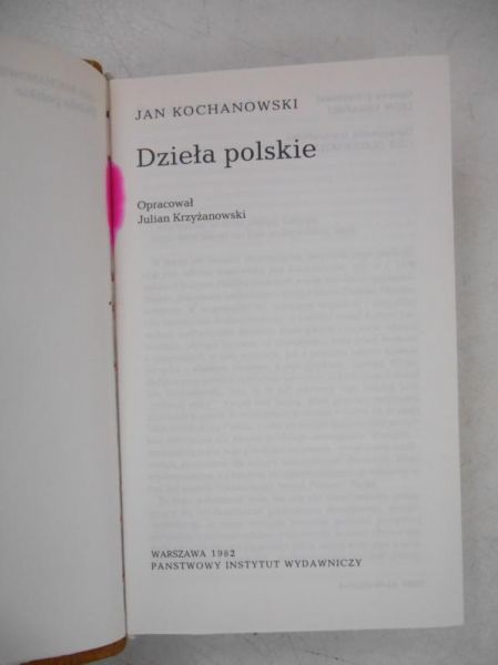Dzieła polskie