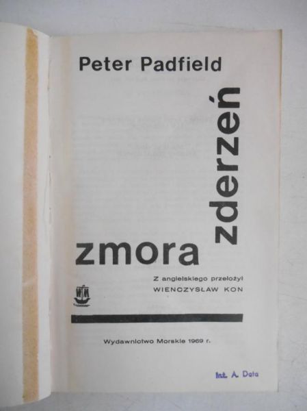 Padfield Peter - Zmora zderzeń