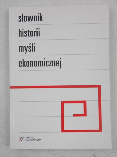 Słownik historii myśli ekonomicznej