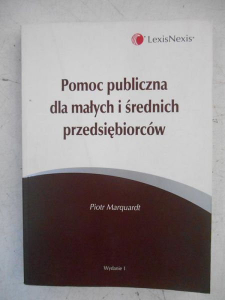 Pomoc publiczna dla małych i średnich przedsiębiorców