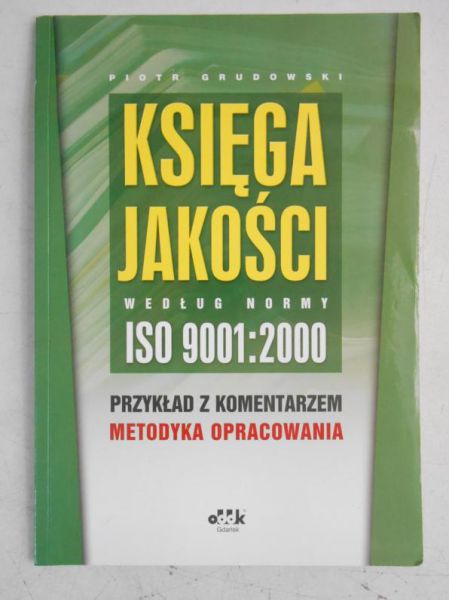 Księga jakości według normy ISO 9001:2000