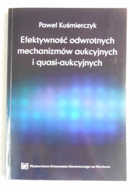 Efektywnośc odruchowych mechanizmów aukcyjnych i quasi-aukyjnych