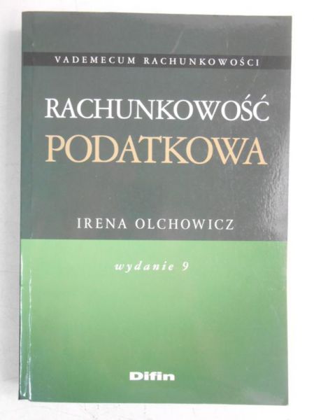 Rachunkowość podatkowa