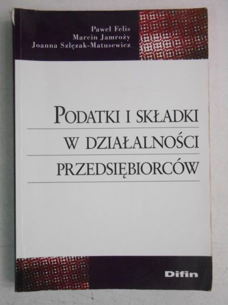 Podatki i składki w działalności przedsiębiorców