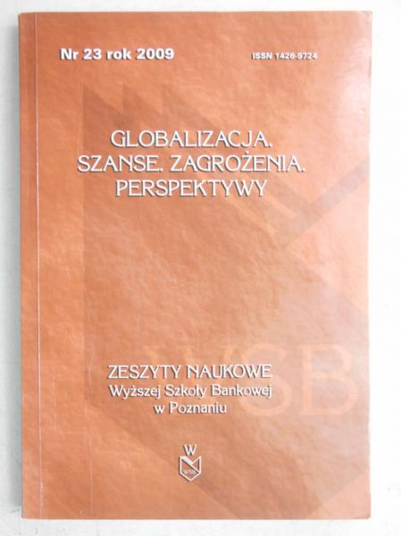 Globalizacja, szanse, zagrożenia, perspektywy