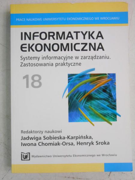 Informatyka ekonomiczna. Informatyka w zarzadzaniu