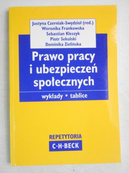 Prawo pracy i ubezpieczeń społecznych