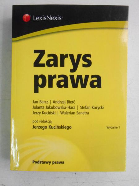 Barcz Jan - Zarys prawa