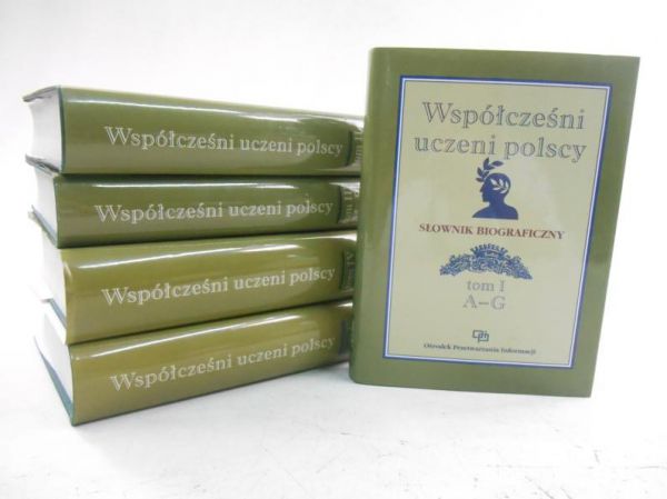 Kapuścik Janusz (red.) - Współcześni uczeni polscy. Słownik biograficzny, tom I-V