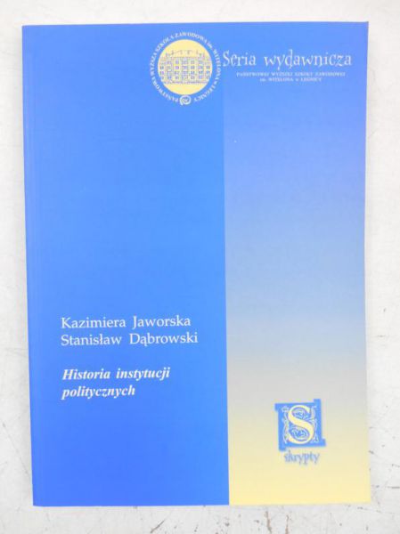Historia instytucji politycznych