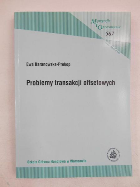 Problemy transakcji offsetowych