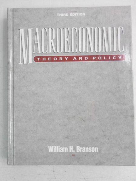 Branson William H. - Macroeconomic. Theory and Policy
