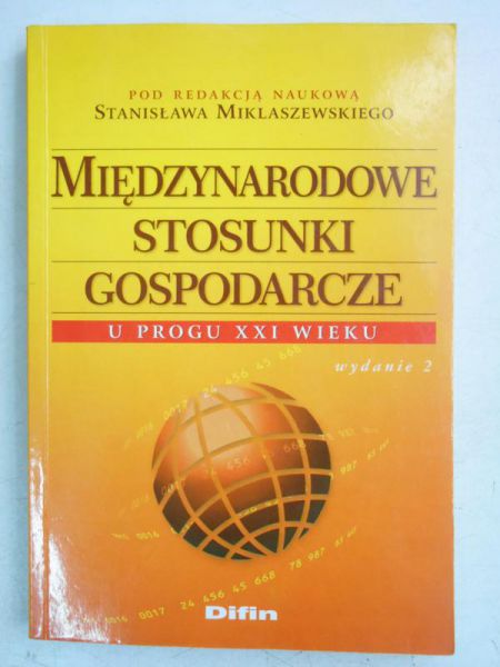 Międzynarodowe stosunki gospodarcze