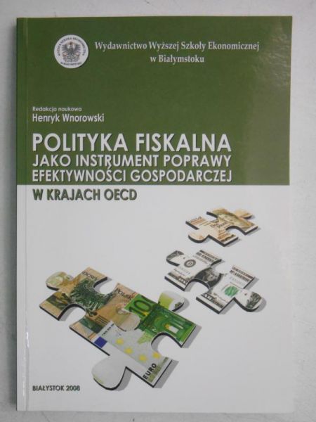 Polityka fiskalna jako instrument poprawy efektywności gospodarczej w krahjach OECD