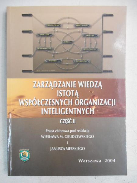 Zarządzanie wiedzą istotą współczesnych organizacji inteligentnych, Część II
