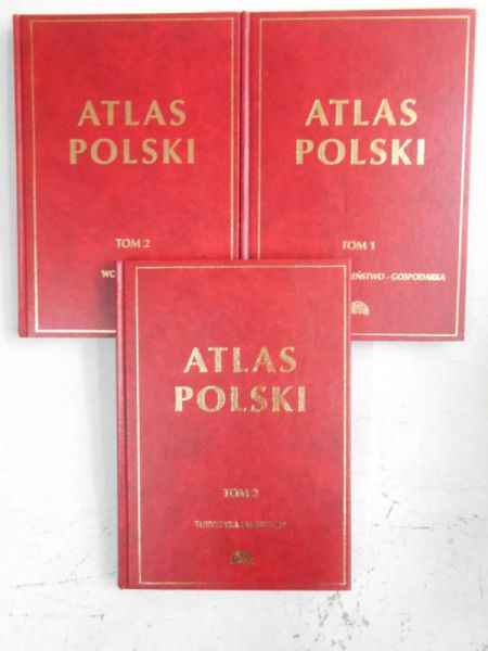 Atlas Polski, Tom I-III
