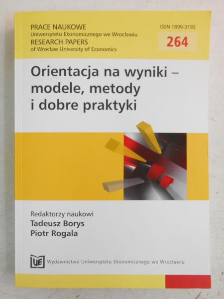 Borys Tadeusz (red.) - Orientacja na wyniki-modele, metody i dobre praktyki