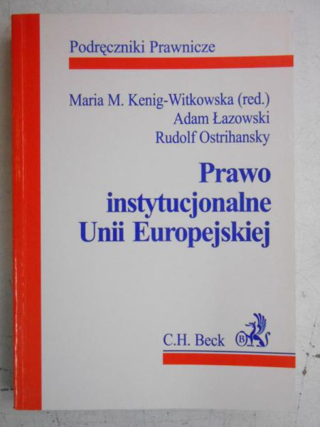 Prawo instytucjonalne Unii Europejskiej