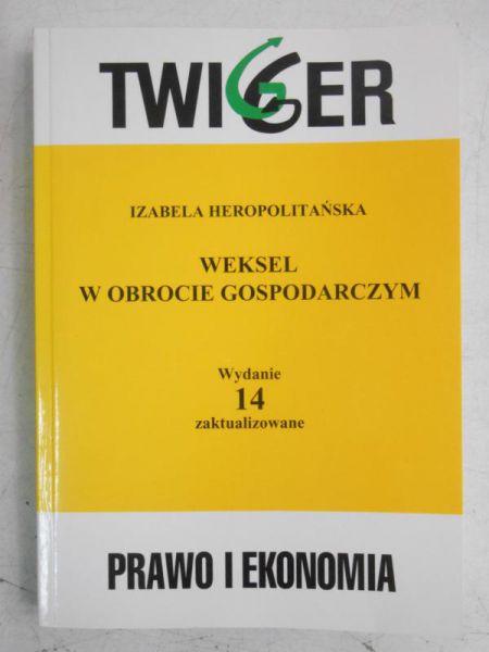 Weksel w obrocie gospodarczym + CD