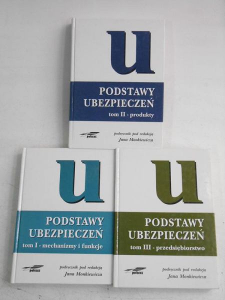 Podstawy ubezpieczeń, tom I-III