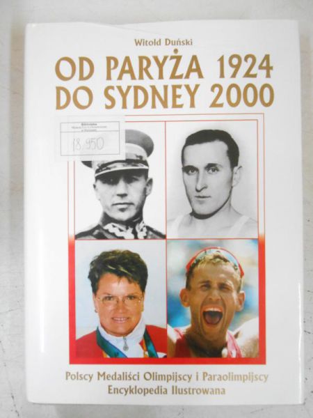 Duński  Witold - Od Paryża 1924  do Sydney 2000