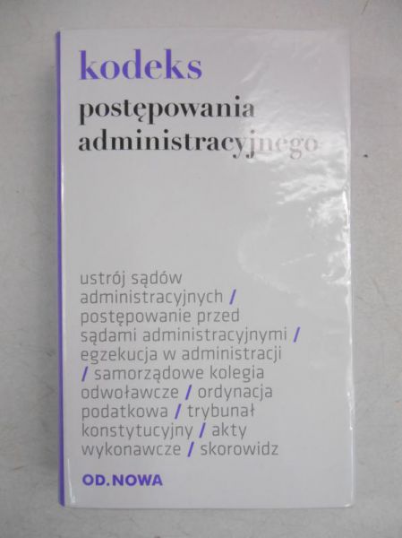 Kodeks postępowania administracyjnego